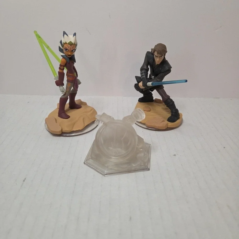 Disney Infinity 3.0 Star Wars Rebels Anakin, Ahsoka , Trophy Lot 3